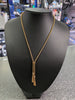 9ct Gold Necklace With Gold Tassels