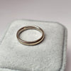 18ct White Gold Wedding Band Size M