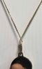 9ct Yellow Gold Chain And Cherub Pendant -1.94G - 18" - Hallmarked