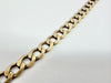 9ct yellow gold curb chain 20"