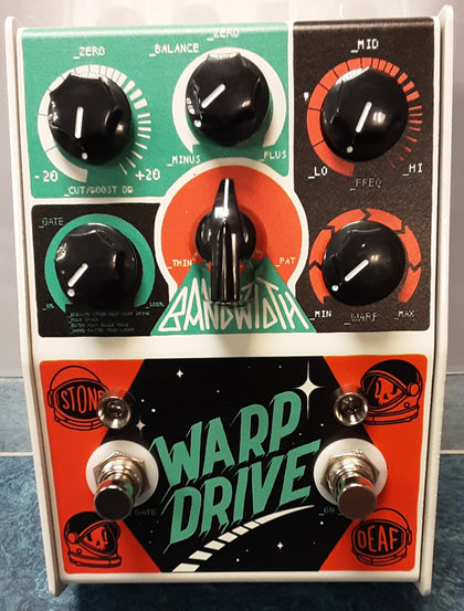Stone deaf warp drive pedal