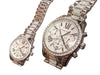 Michael Kors Mini Lexington Pavé Silver-Tone Watch**Boxed**