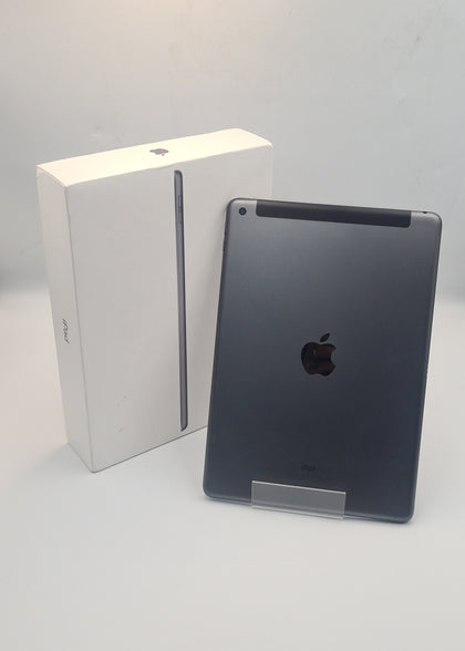 Apple iPad 9th gen 64GB wifi/cellular space grey tablet unlocked boxed 89% battery health