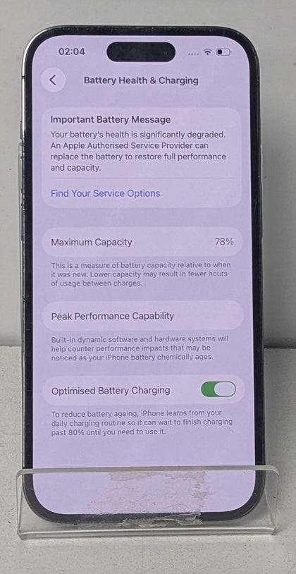 Apple iPhone 14 Pro 128GB - Unlocked *78% Battery Health*