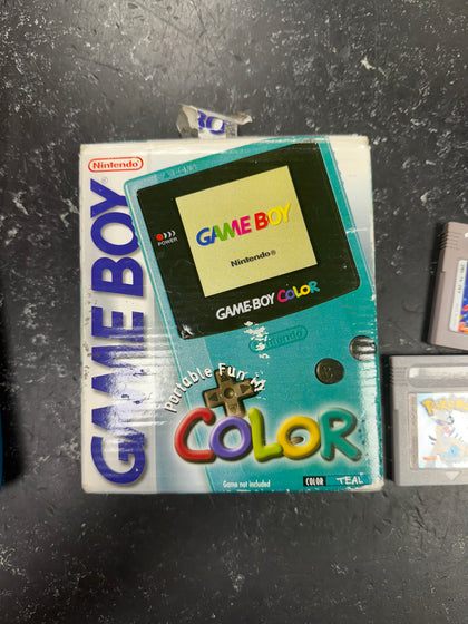 Game Boy Color Console Blue