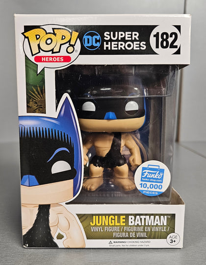 Funko POP Vinyl DC Super Heroes Jungle Batman #182 **Collection Only**