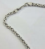 Silver Byzantine Chain 25"