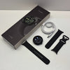 Google Pixel Watch 3 45mm WiFi Matte Black Case with Obsidian Active Band Boxed