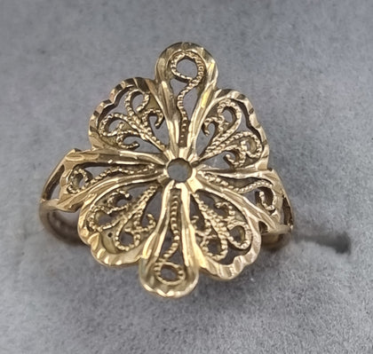 9ct Gold Ring Size 
