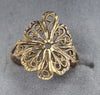 9ct Gold Ring Size "M"