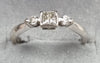 18ct white gold diamond ring