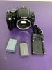 Canon Eos 350d body only with 3 batteries and charger