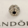 Pandora Darling Daisy Meadow Silver Enamel Flower Clip Charm  S925 ALE