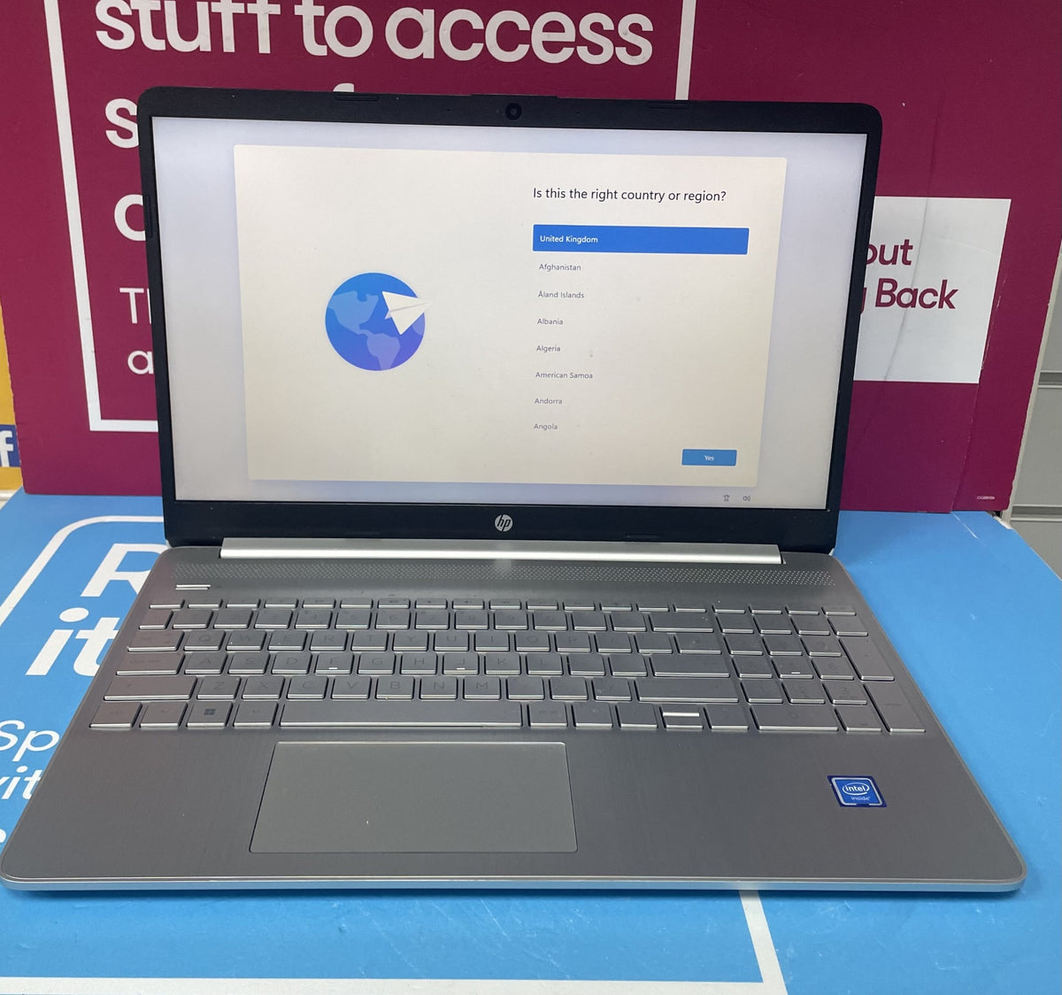 HP PAVILLION 15S 4GB RAM 128GB SSD WINDOWS 11 HOME SILVER BOXED | Cash ...