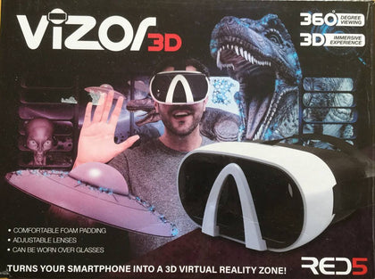 Vizor 3d Boxed Red5 Headset.