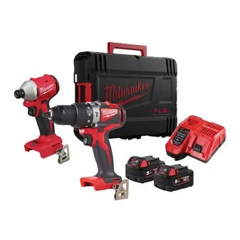 Milwaukee M18 Drill/Driver Set with case.