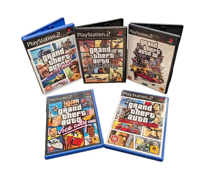 Playstation 2 Grand Theft Auto Bundle