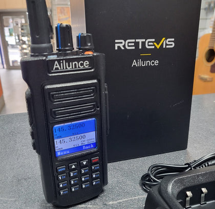 Retevis Ailunce HD2 Ham Radio with GPS, DMR Radio Long Distance - Boxed
