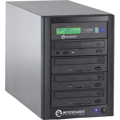 ***Collection Only*** Microboards Technology Quick Disc DVD-123 1 to 3 Stand Alone DVD/CD Duplicator with USB 2.0 Port, 18x DVD/48x CD Speed