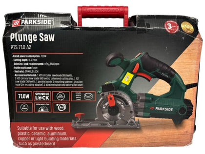 ***Sale*** Parkside Plunge Saw Pts 710 A2 with Laser Guide 710W