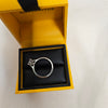 Platinum 0.70ct Solitaire Diamond Engagement Ring