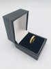 22CT Gold Plain Ring, Hallmarked & Stamped - Size: L - 2.8G - Box Included