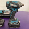 Makita 18V Impact Driver with 2 batteries and a charger