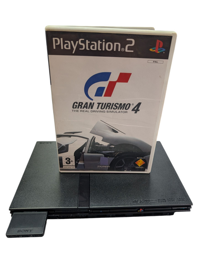 SONY PS2 SLIM WITH GRAN TURISMO  4 PRESTON STORE