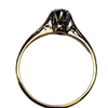 9CT GOLD DIAMOND RING SIZE P 1.70G PRESTON STORE