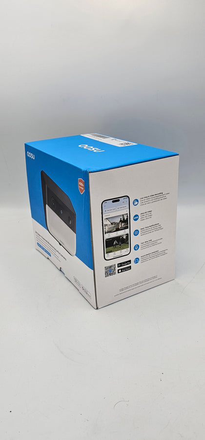 Aosu  3k Solar Powered Wall Light  security Camera , Boxed