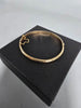 9ct Gold Bracelet fixed 375 6.5G 2.25'' in diameter