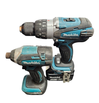Makita Drill and Driver Set with 5.0Ah battery and charger