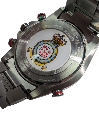 CITIZEN ECO DRIVE ROYAL AIR FORCE RED ARROWS WATCH BOXED PRESTON STORE