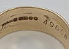 375 9CT Hallmarked, Yellow Gold, Thick Wedding Band Design, Size Q, 4.7g, Boxed