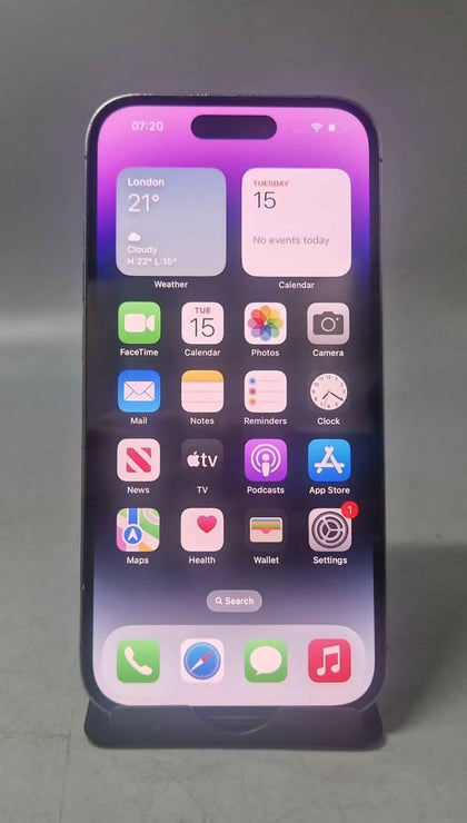Apple iPhone 14 Pro 512GB Purple, Unlocked 88% BH