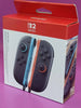 Official Nintendo Switch 2 Joy-Con (Pair) Black, Red & Blue, + Straps. Boxed And Unused