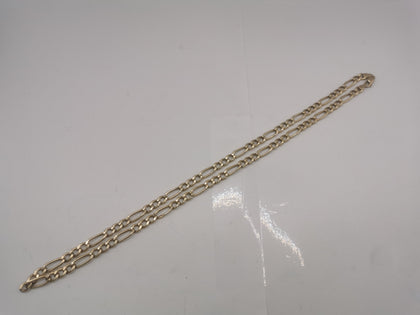 9.31G Hallmarked 9K Figaro Chain - 21