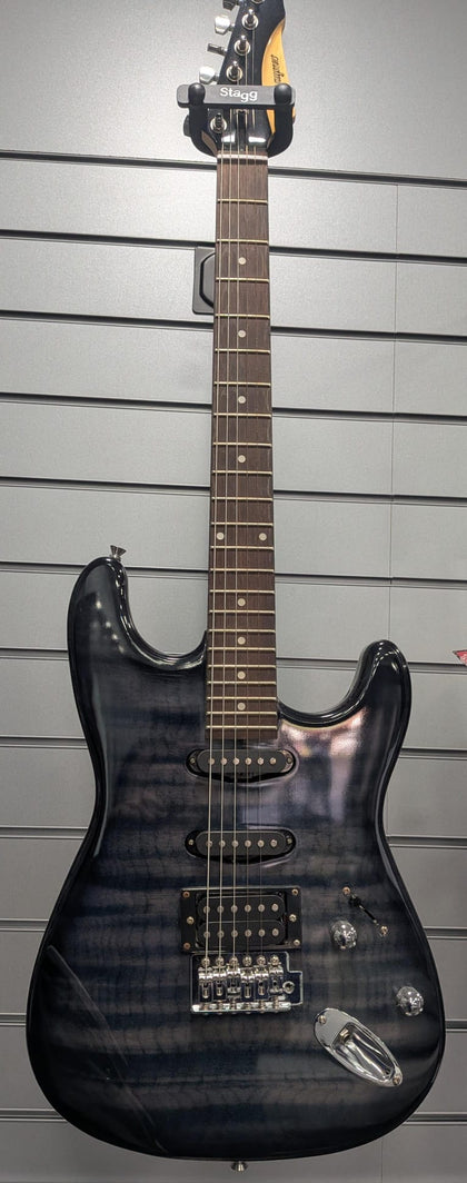 Leo Jaymz Electric Guitar Blue/Green