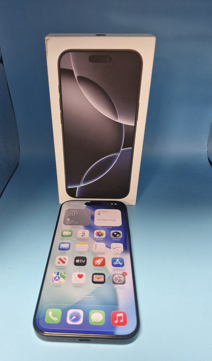 Apple iPhone 16 Pro Max 256GB Unlocked 100% Battery Health.