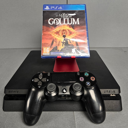 Playstation 4 Slim Console, 500GB Black + Gollum