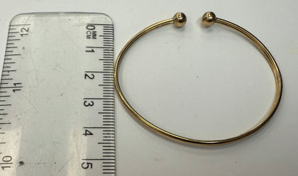 9CT GOLD BANGLE
