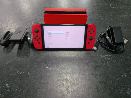 Nintendo Switch OLED Mario Edition Dock + Cables