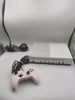 Xbox One S console 500GB white discounted with wired controller and power cables - crack on casing and discolouration