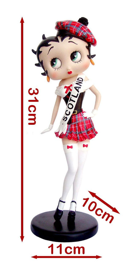 Betty Boop in Scotland Costume 31cm