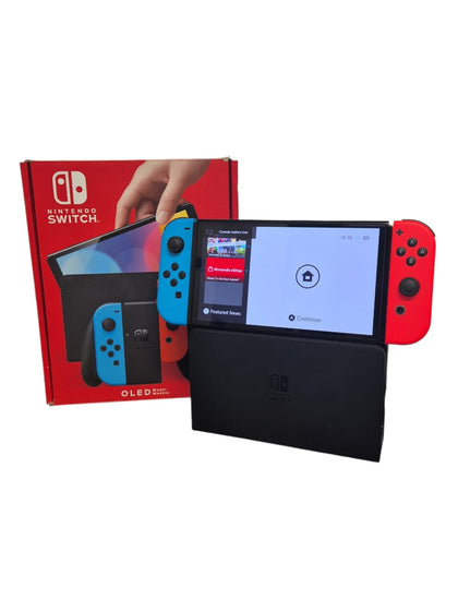 NINTENDO Switch OLED 64GB - 2 YEAR WARRANTY
