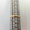 18ct Yellow Gold three stone ring size K