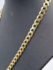 9ct Yellow Gold Curb Chain Necklace - 7mm Thick - 25.97 Grams - 20" Long