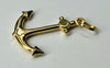 18CT ANCHOR PENDANT 3CM LENGTH