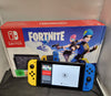 Nintendo Switch Console, 32GB Fortnite with Yellow/Blue Joy-Con, (No DLC) Boxed