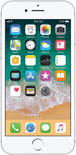 Apple iPhone 7 32gb, white, 84% battery